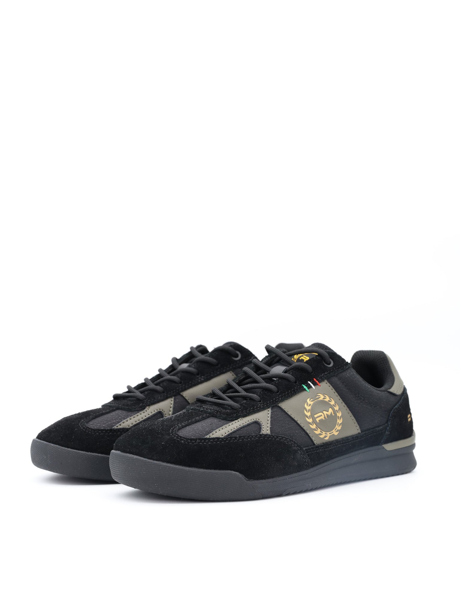 Rossimoda Sneaker Aurturo Low Black-Gold